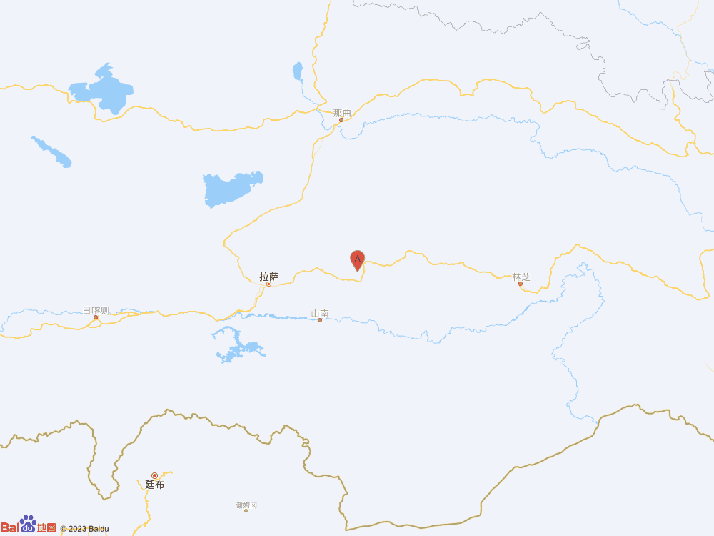 西藏拉萨市墨竹工卡县（北纬29.84度，东经92.26度）发生3.2级地震